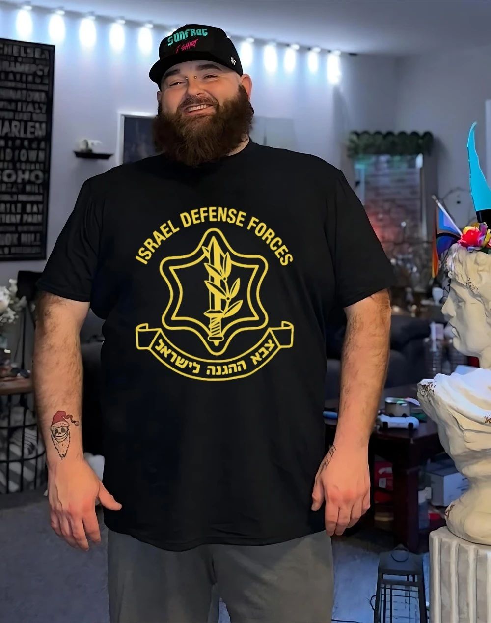 Cole Allen IDF 2026 logo shirt