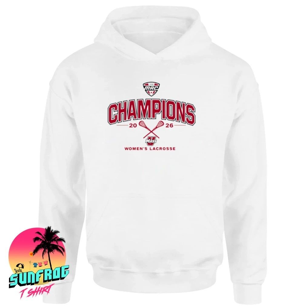 Massachusetts Minutemen MAC Women’s Lacrosse Champions 2026 shirt