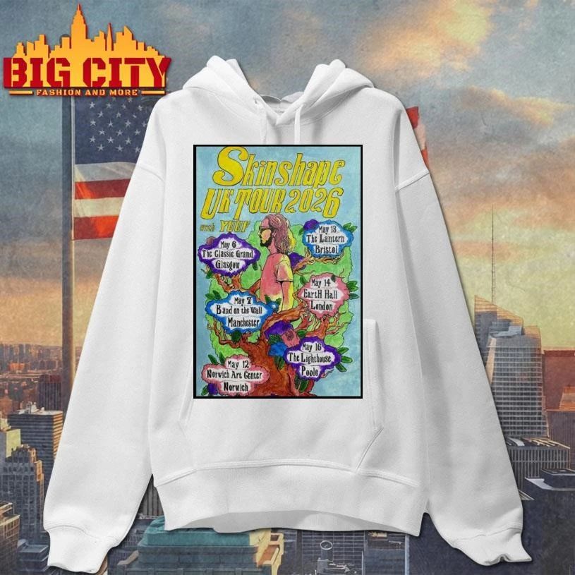 Awesome LIMITED Poster May 6-7 2026 Skinshape UK Tour 2026 Shirt