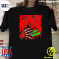 Living The Nightmare Freddy Krueger Horror Movie Shirt