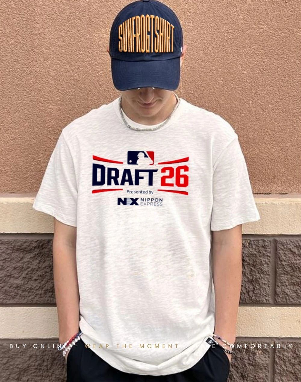2026 MLB Draft presented by Nippon Express logo shirt