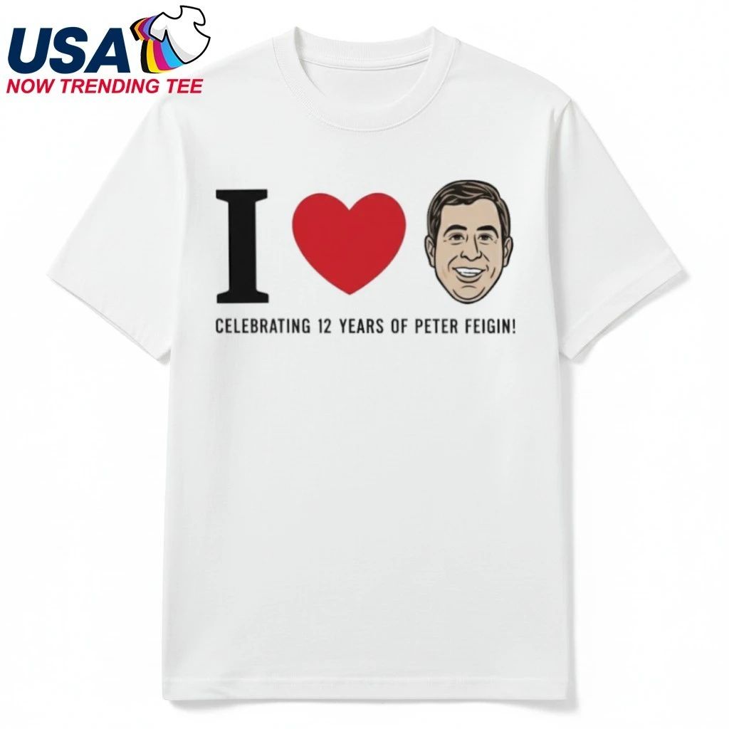 Giannis Antetokounmpo I Love Peter Celebrating 12 Years of Peter Feigin Shirt