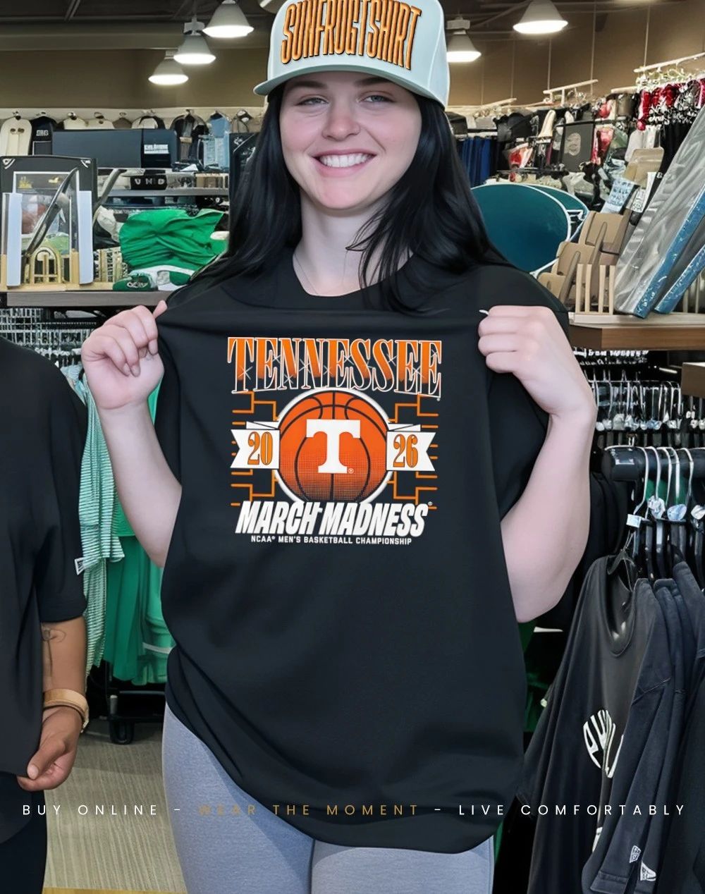 Tennessee Volunteers MBB 2026 March Madness logo shirt