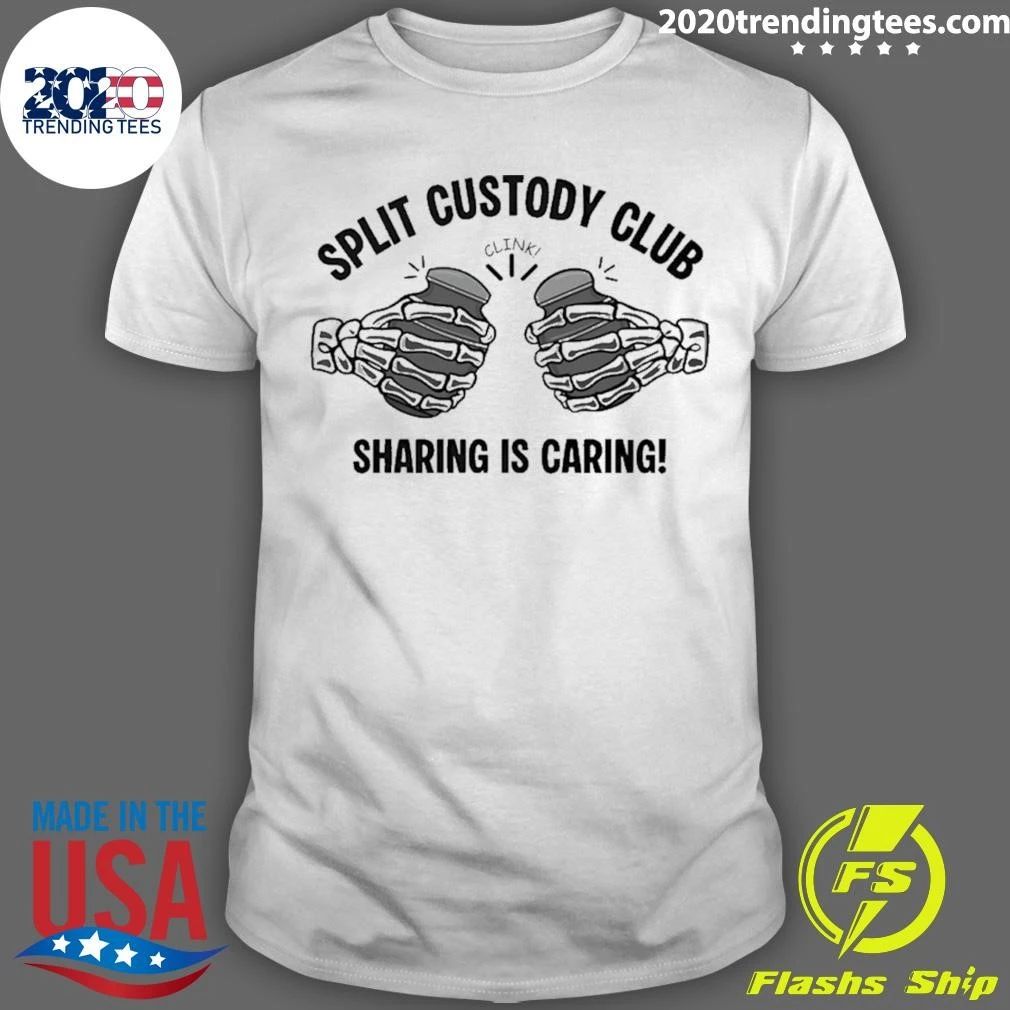 Sharing Is Caring Split Custody Club Shirt