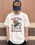 Wild west state of mind cowgirl vintage shirt