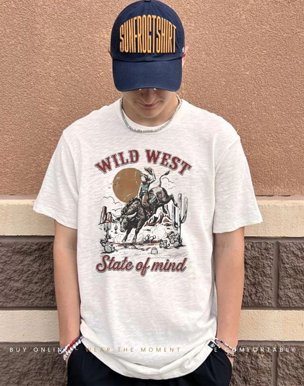 Wild west state of mind cowgirl vintage shirt