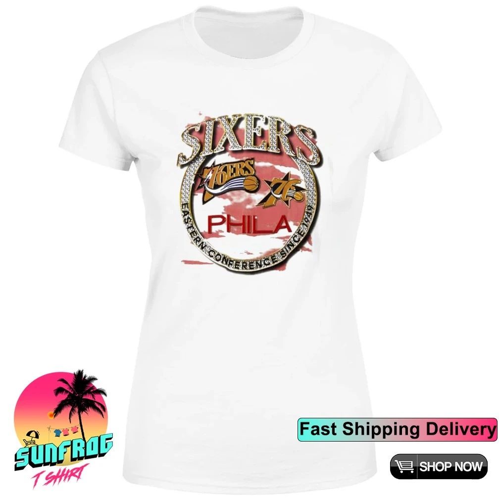 Philadelphia 76ers Hardwood Classics Crown Jewels Shirt