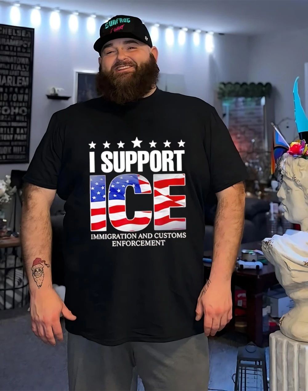 I Support ICE Immigration And Customs Enforcement shirt