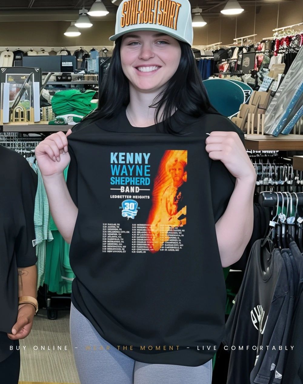 Kenny Wayne Shepherd Ledbetter Heights 30th Anniversary Tour 2026 Shirt
