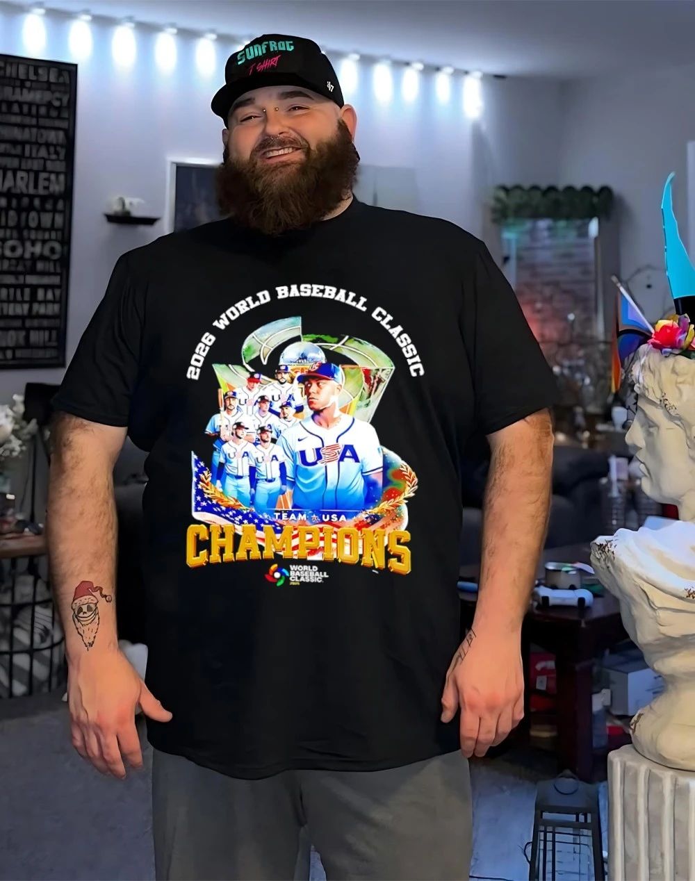USA Team Baseball 2026 World Baseball Classic Champions Shirt