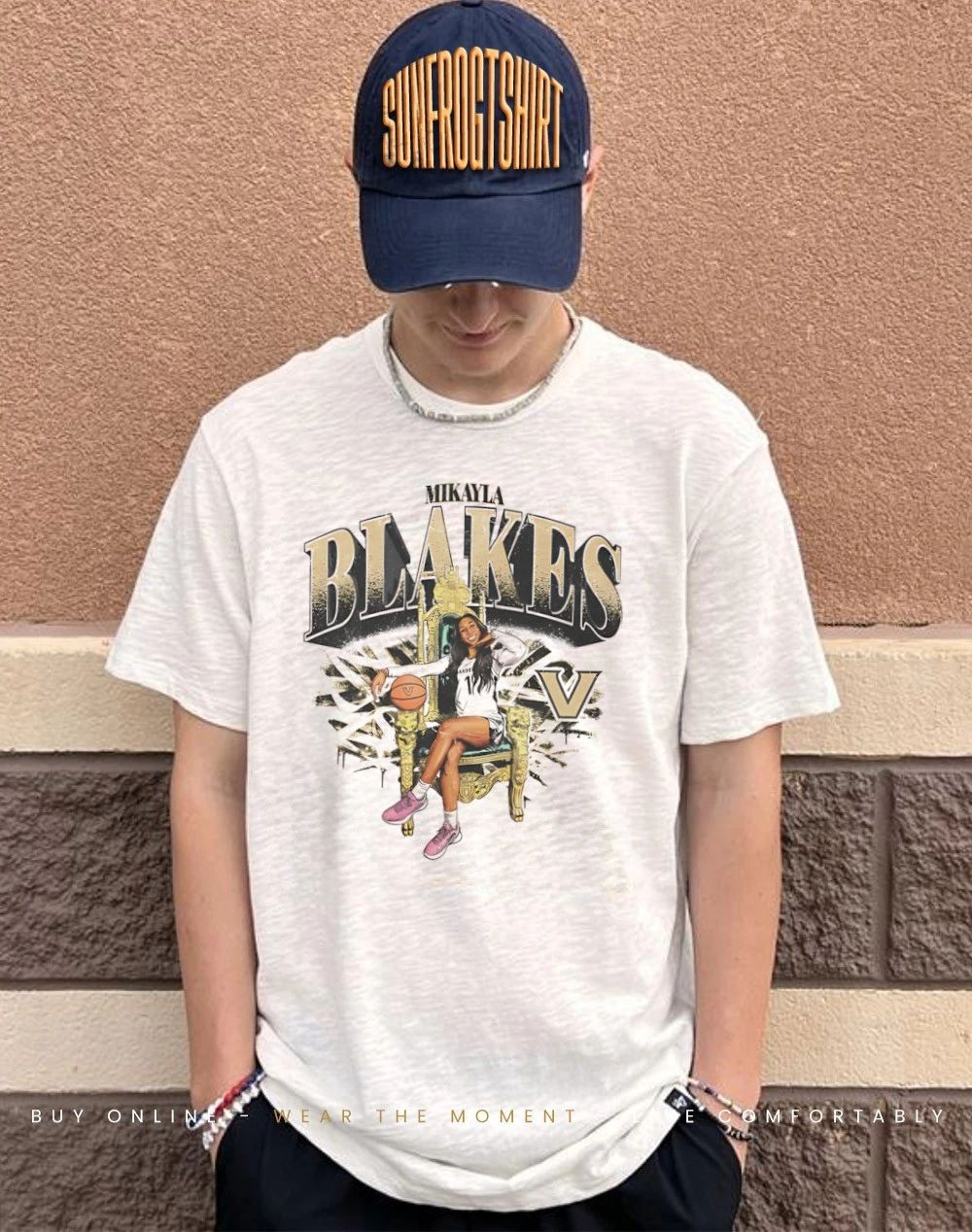 Mikayla Blakes Vanderbilt Commodores 90s Graphic shirt