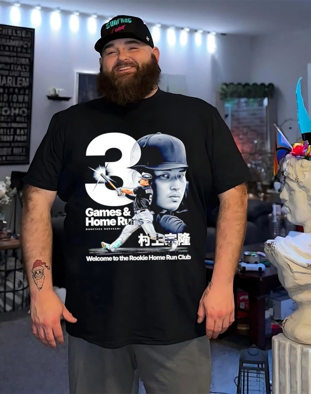 Munetaka Murakami Chicago Welcome to the Rookie HR Club shirt