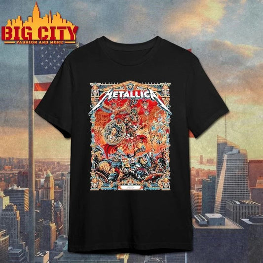 Metallica M72 09 May 2026 Athens Greece Olympic Stadium Tour Shirt