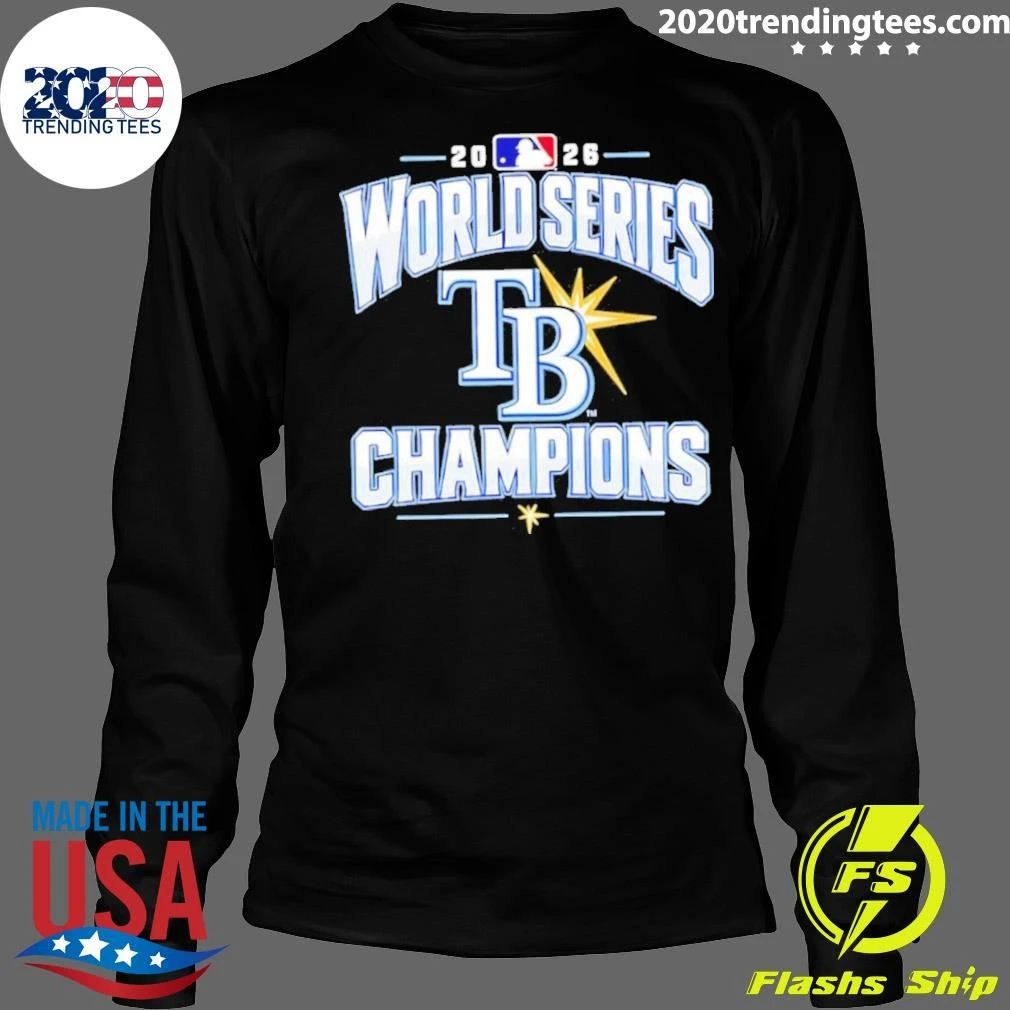 Tampa Bay Rays World Series Champions 2026 Logo Shirt