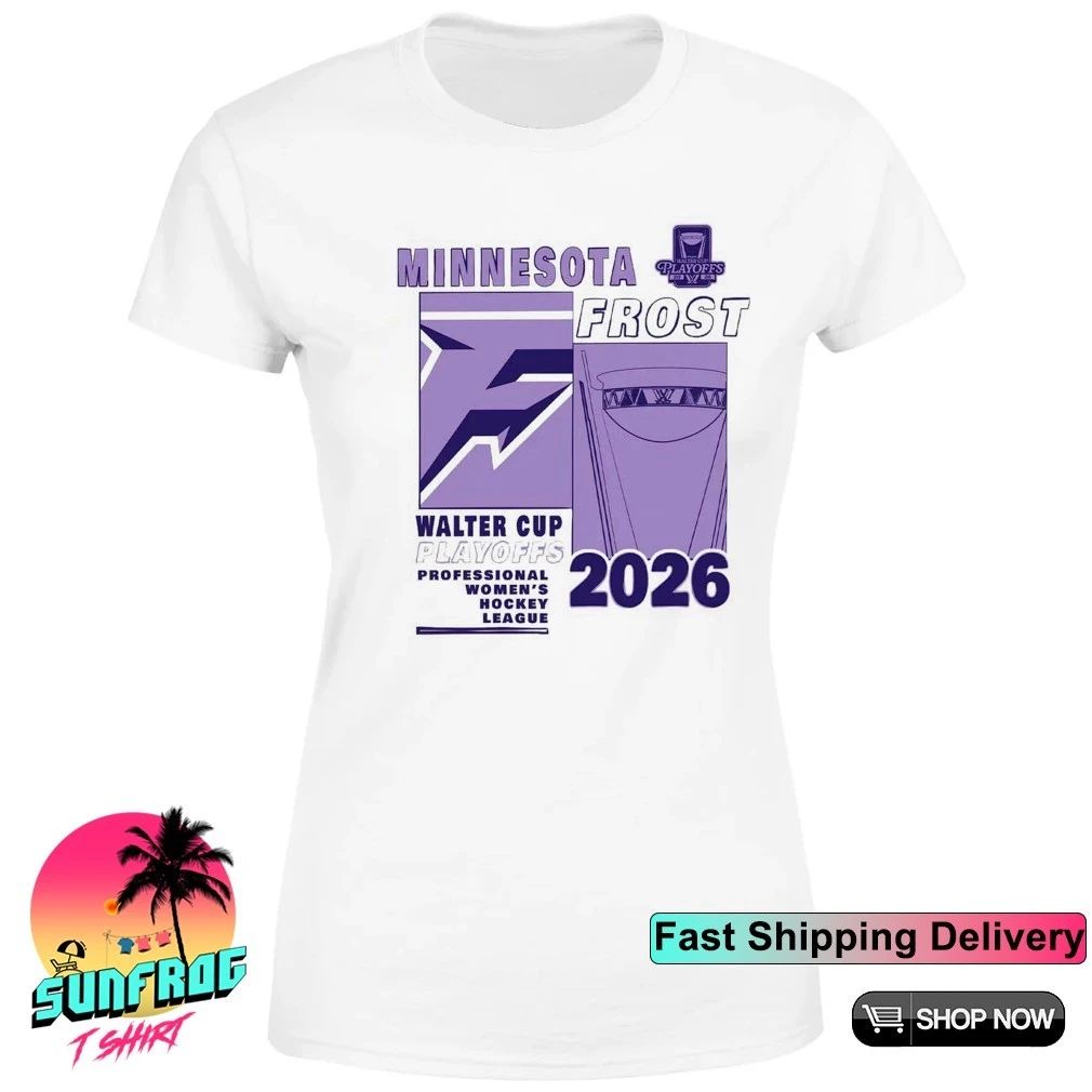 Minnesota Frost fragments 2026 Walter Cup Playoffs shirt