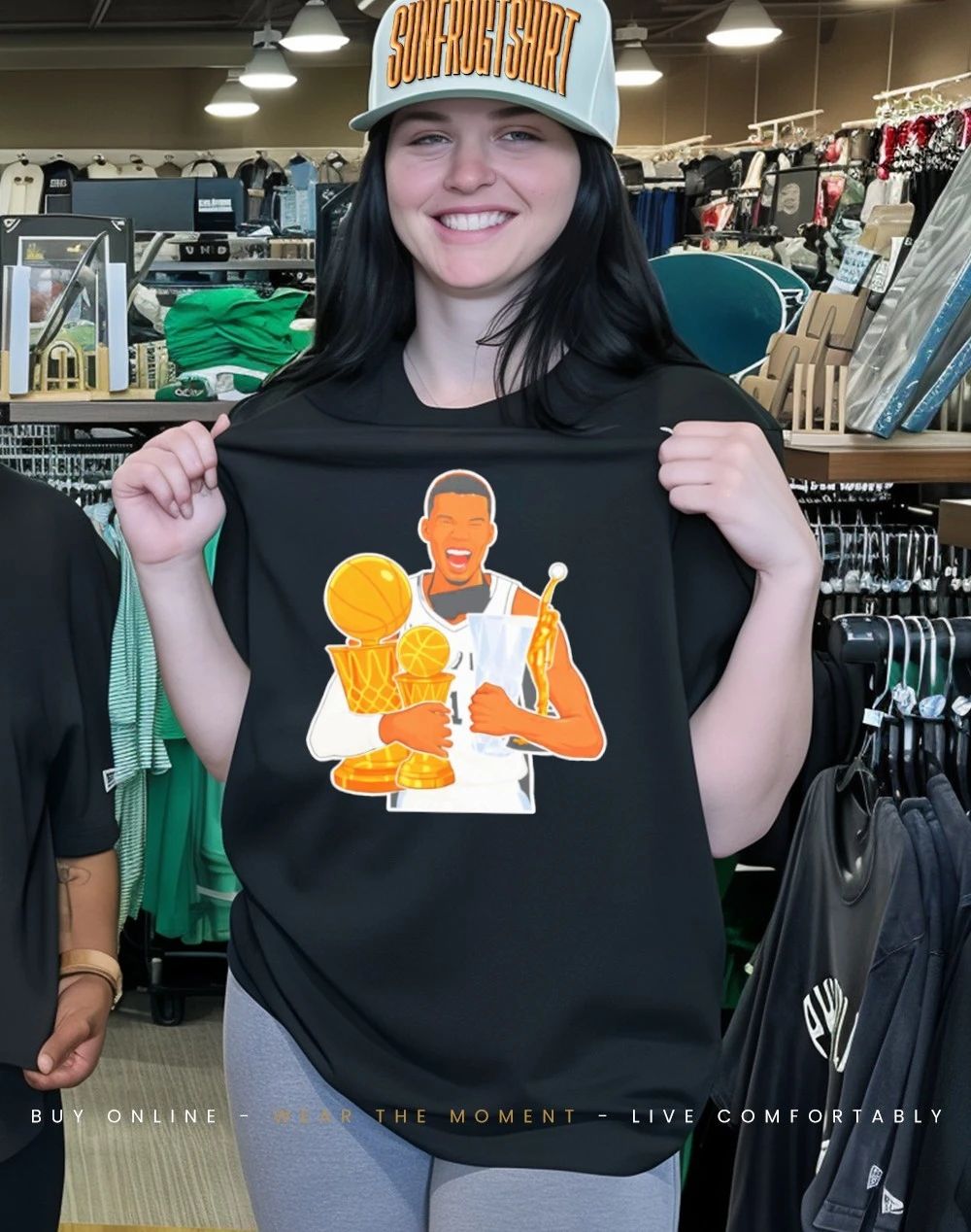 Victor Wembanyama Holding Trophy San Antonio Spurs Basketball Mvp Cartoon shirt