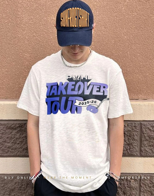 PWHL Takeover Tour 2025 2026 shirt
