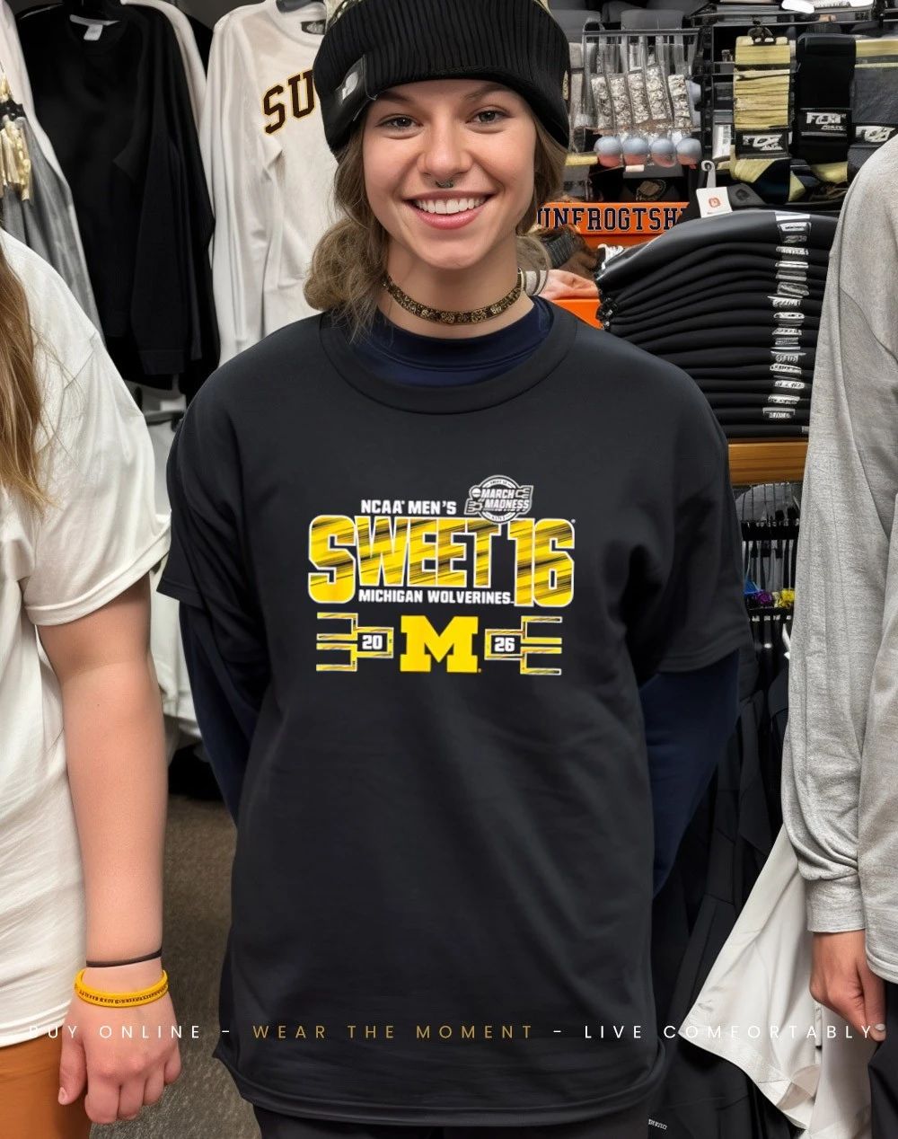 Michigan Wolverines Sweet 16 2026 Men’s March Madness shirt