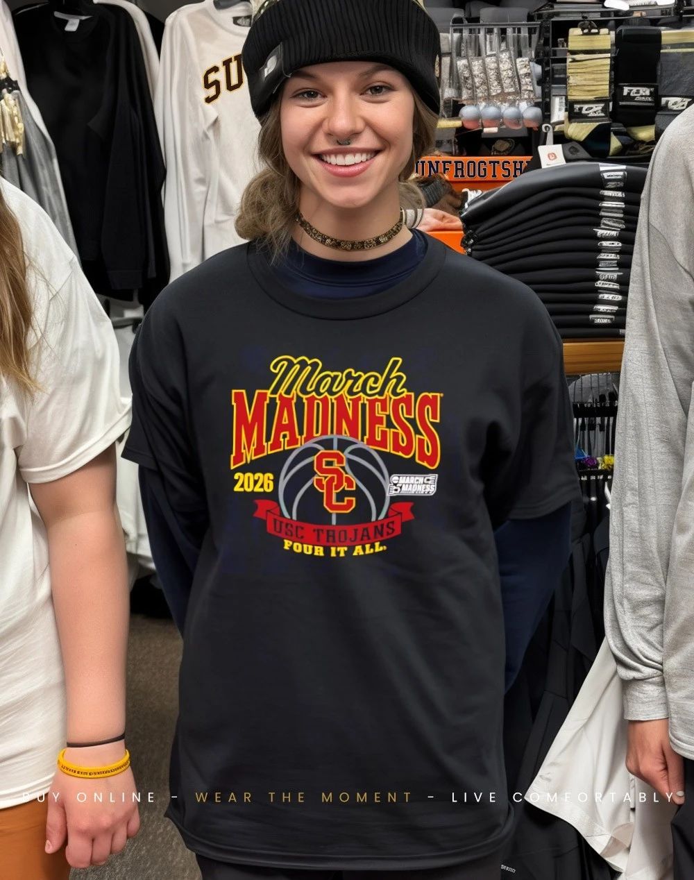 USC Trojans March Madness 2026 NCAA Women’s Basketball Four It All shirt