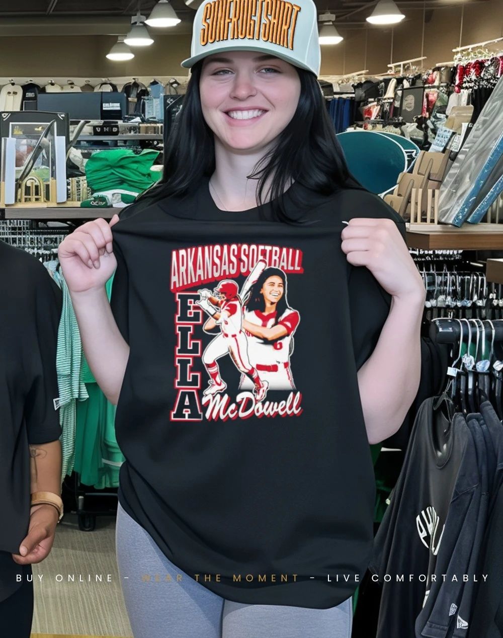 Ella McDowell Arkansas Razorbacks Retro 90s shirt