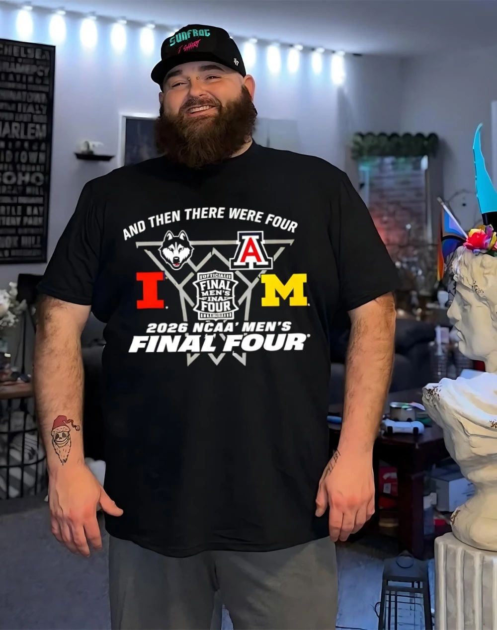 And Then There Were Four NCAA Men’s Final Four 2026 Indianapolis shirt