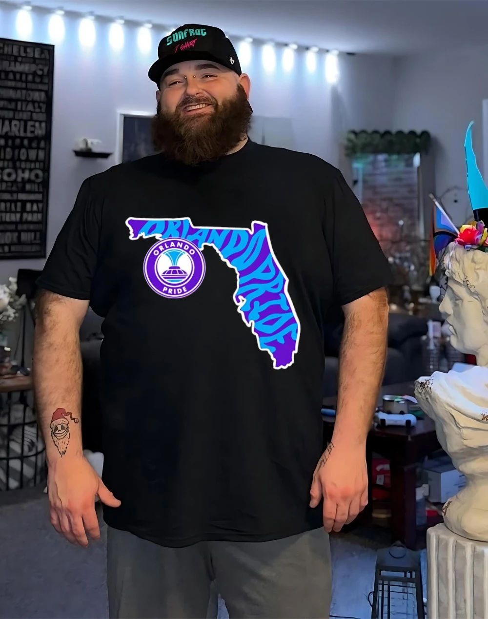 Orlando Pride Groovy State graphic shirt