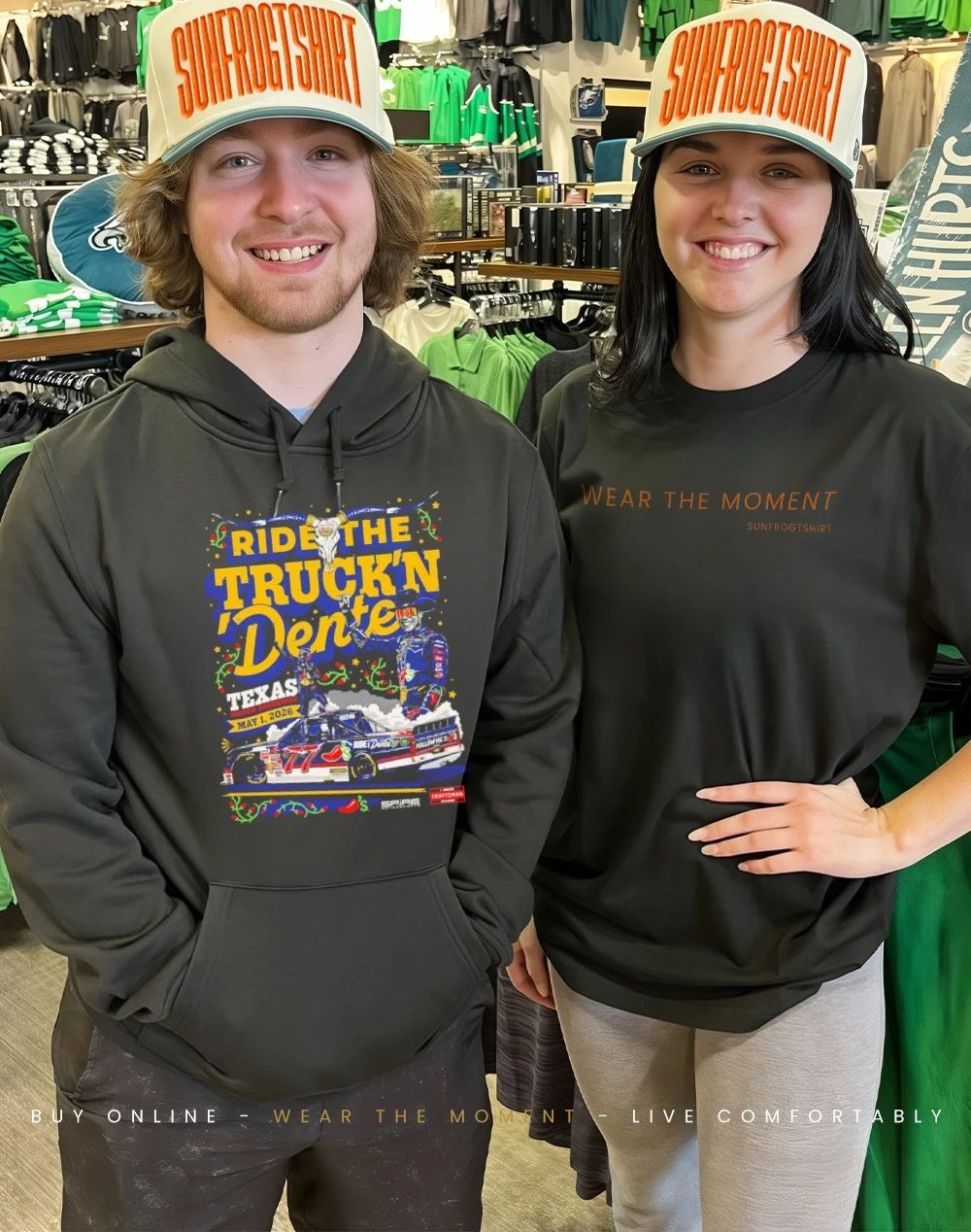Carson Hocevar Texas Trucks 2026 Win shirt