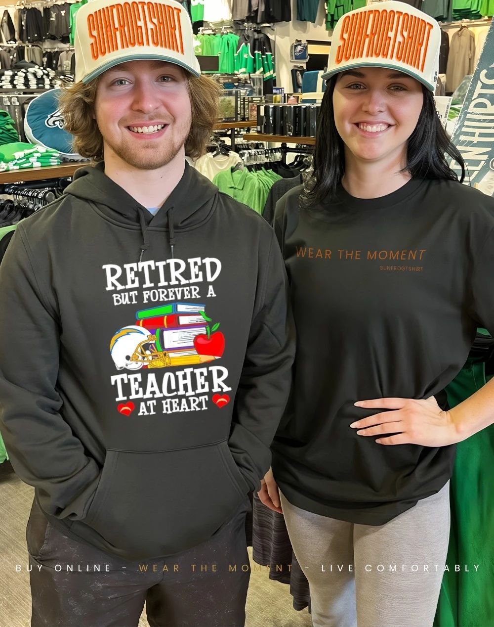 Los Angeles Chargers Retired But Forever a Teacher At Heart shirt
