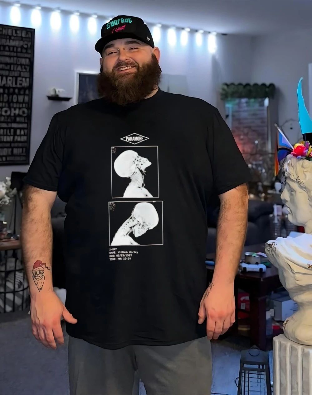 Paramore Headbang X-Ray Shirt