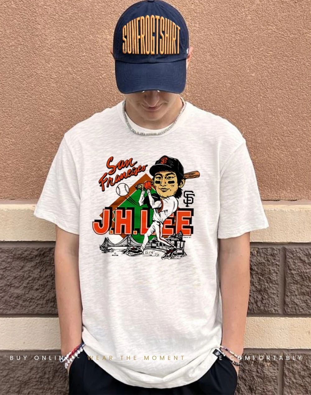 San Francisco Giants Jung Hoo Lee signature caricature shirt