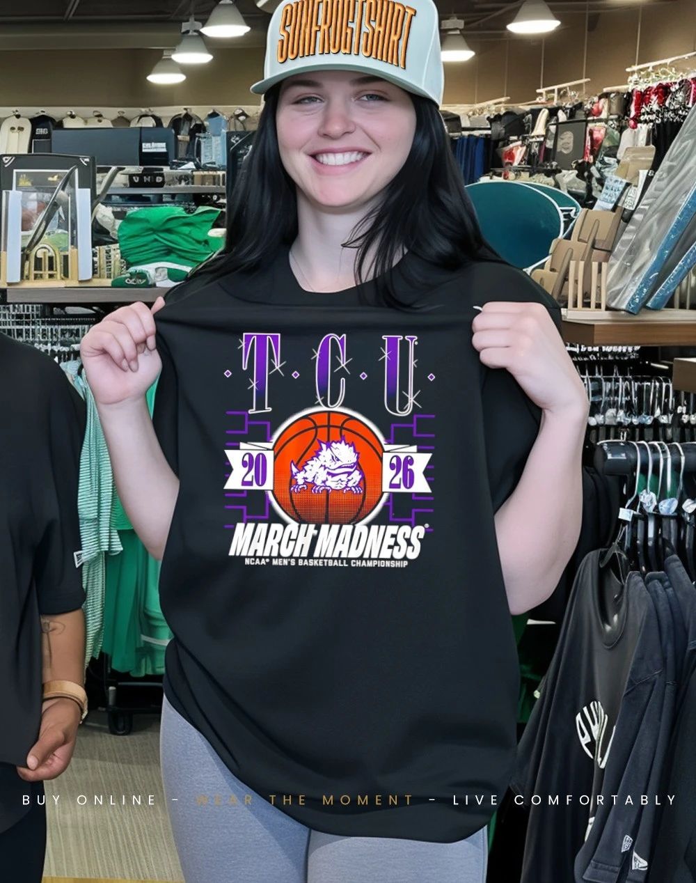 TCU Horned Frogs MBB 2026 March Madness logo shirt