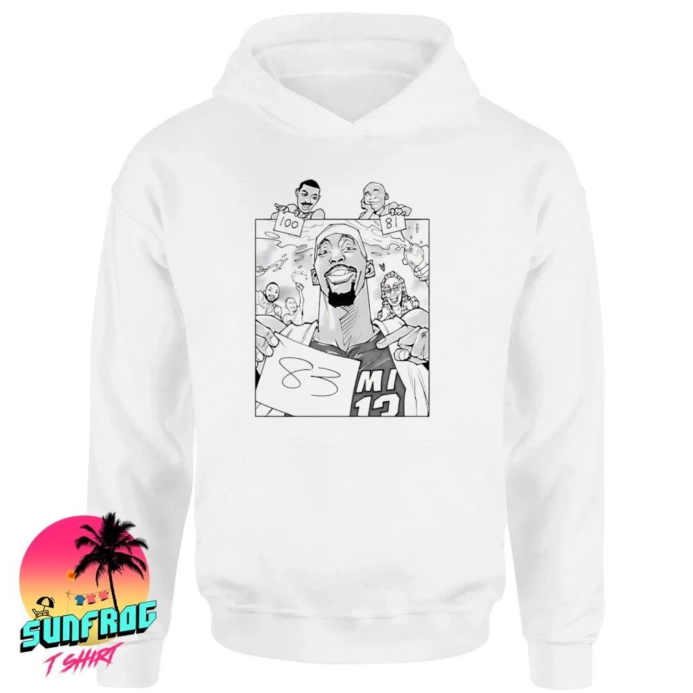 Wilt Bam Kobe 83 Basketball player comic shirt