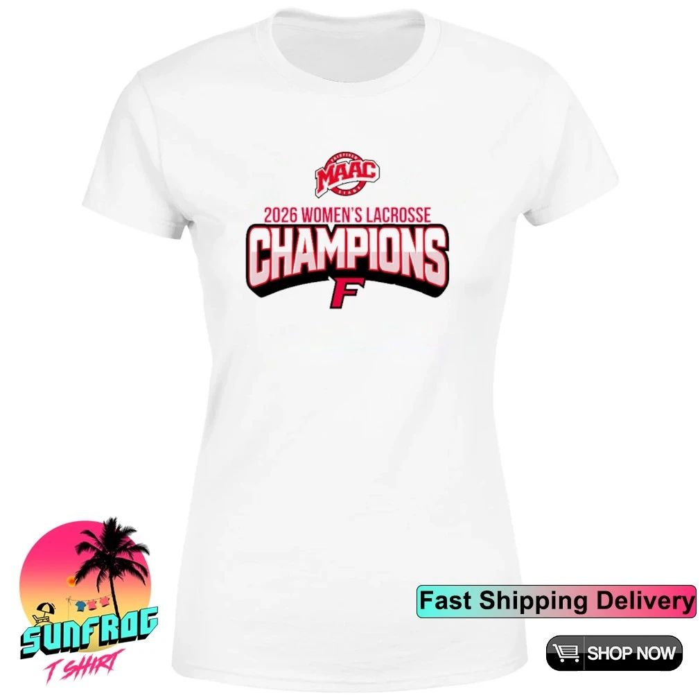 Fairfield Lacrosse 2026 Women’s Lacrosse Champions shirt