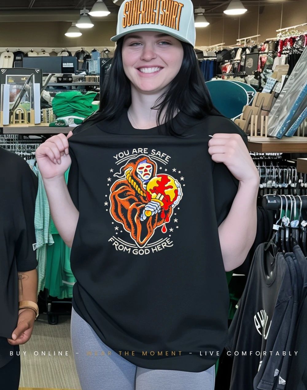 The acacia strain you are safe from god here reaper shirt