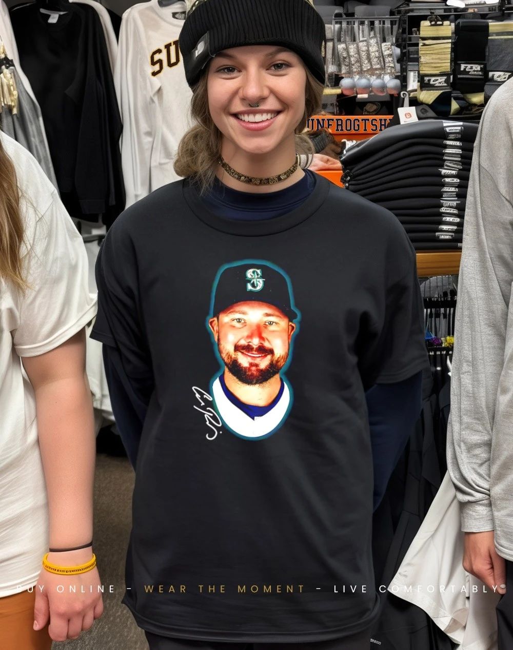 Seattle Mariners Cal Raleigh Outerstuff Headliner signature shirt