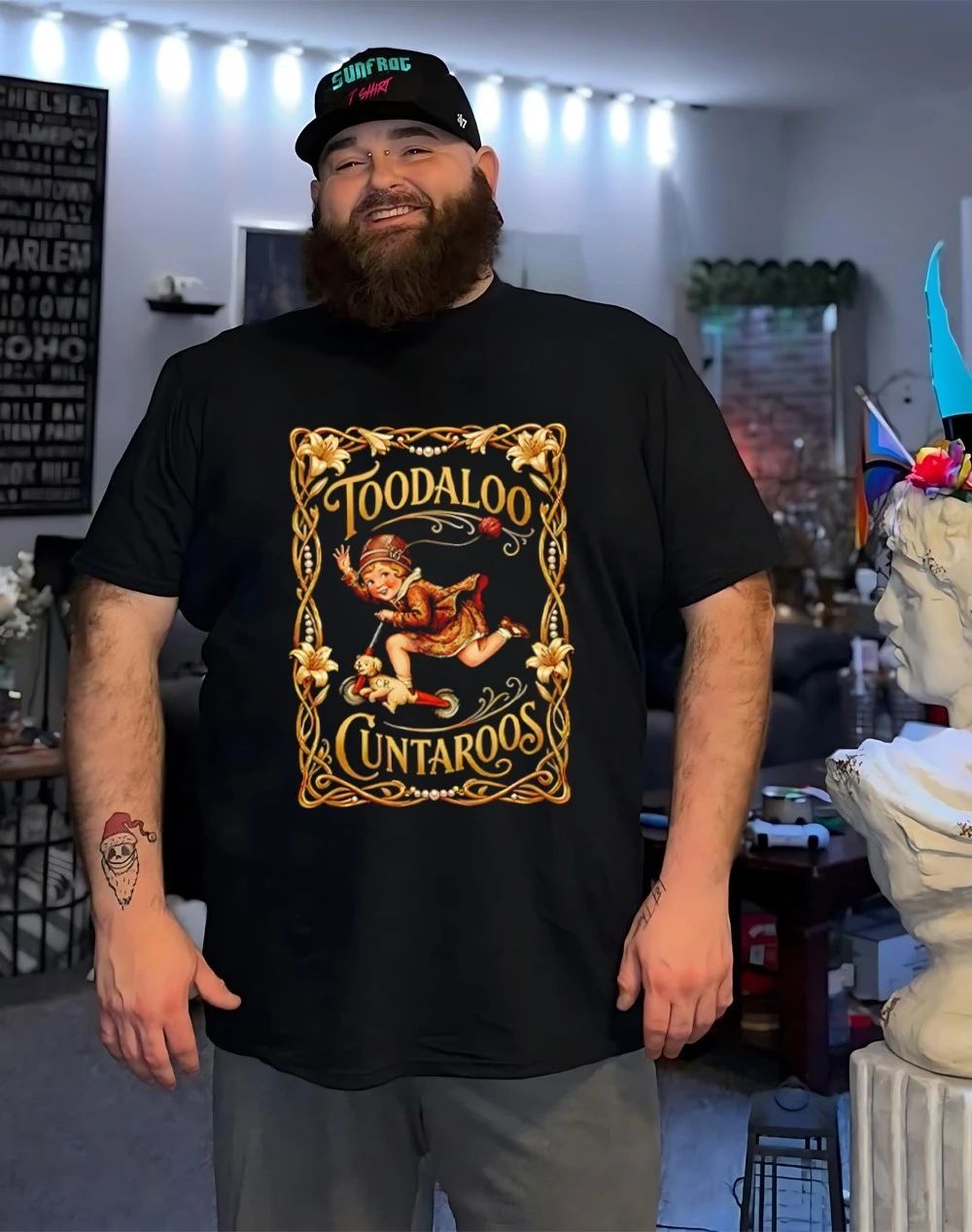 Roller Girl Toodaloo Cuntaroos Funny shirt
