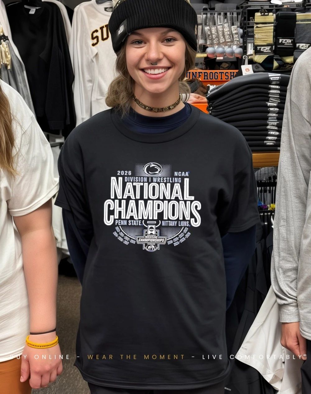 Penn State Nittany Lions 2026 NCAA Wrestling National Champions 14-Time Champions shirt