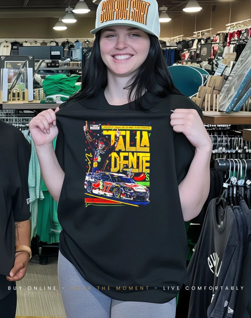 Carson Hocevar Talla Dente graphic shirt