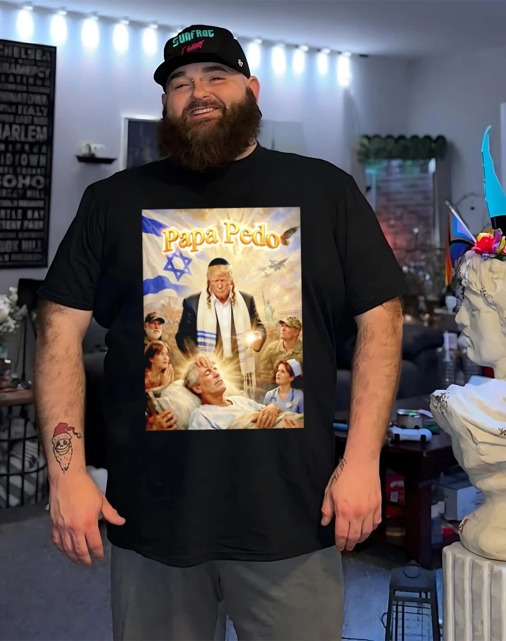 Trump Papa Pedo meme shirt