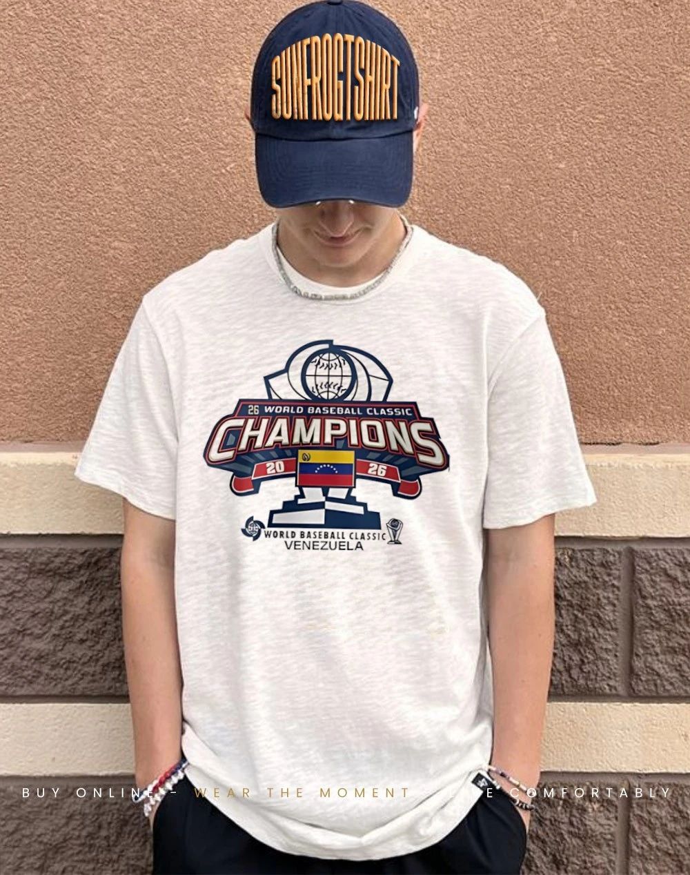 Venezuela World Baseball Classic 2026 Champions logo shirt