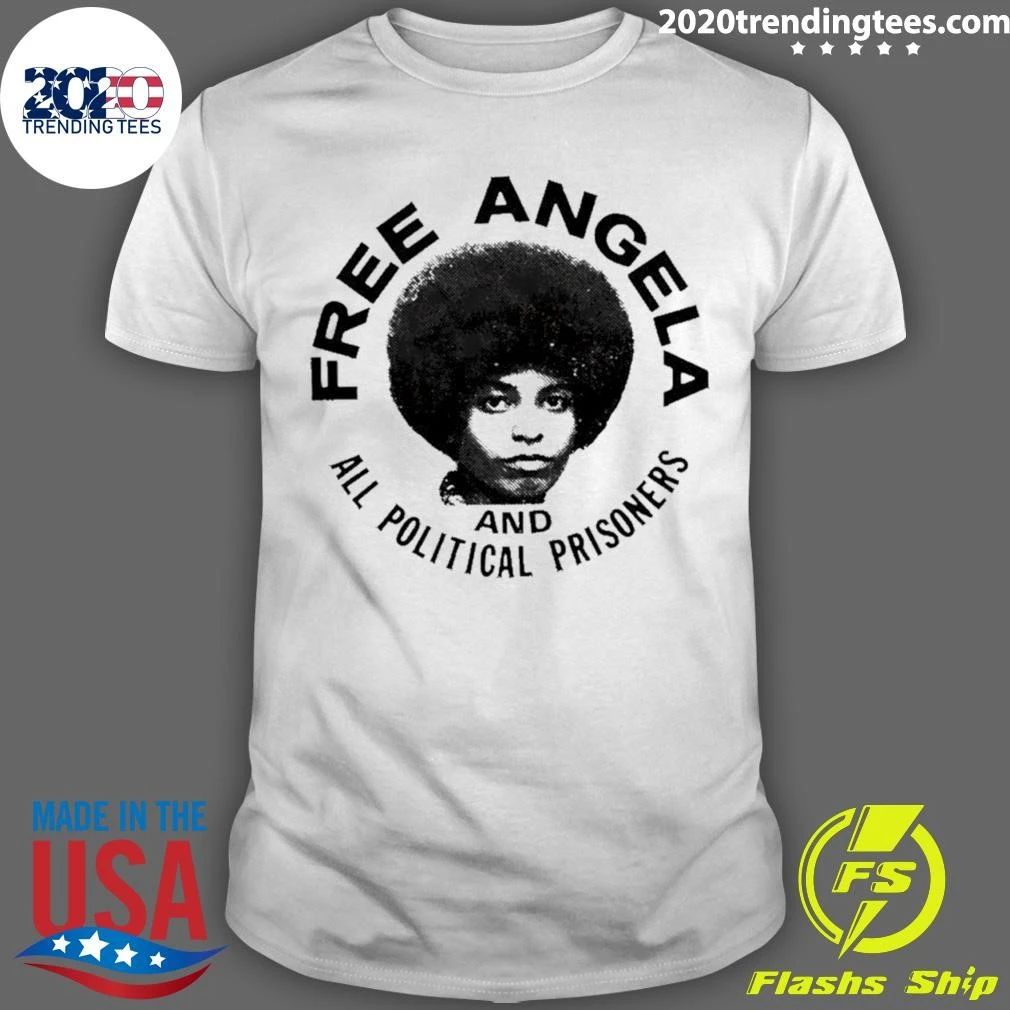 Free Angela Davis and All Political Prisoners Shirt