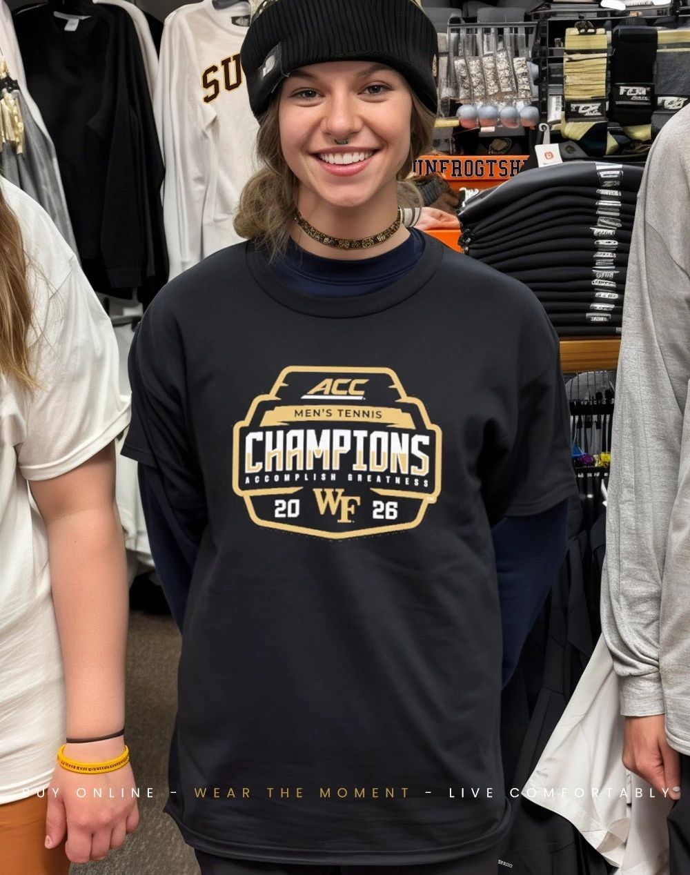 Wake Forest Demon Deacons Men’s Tennis 2026 ACC Champions Locker Room shirt