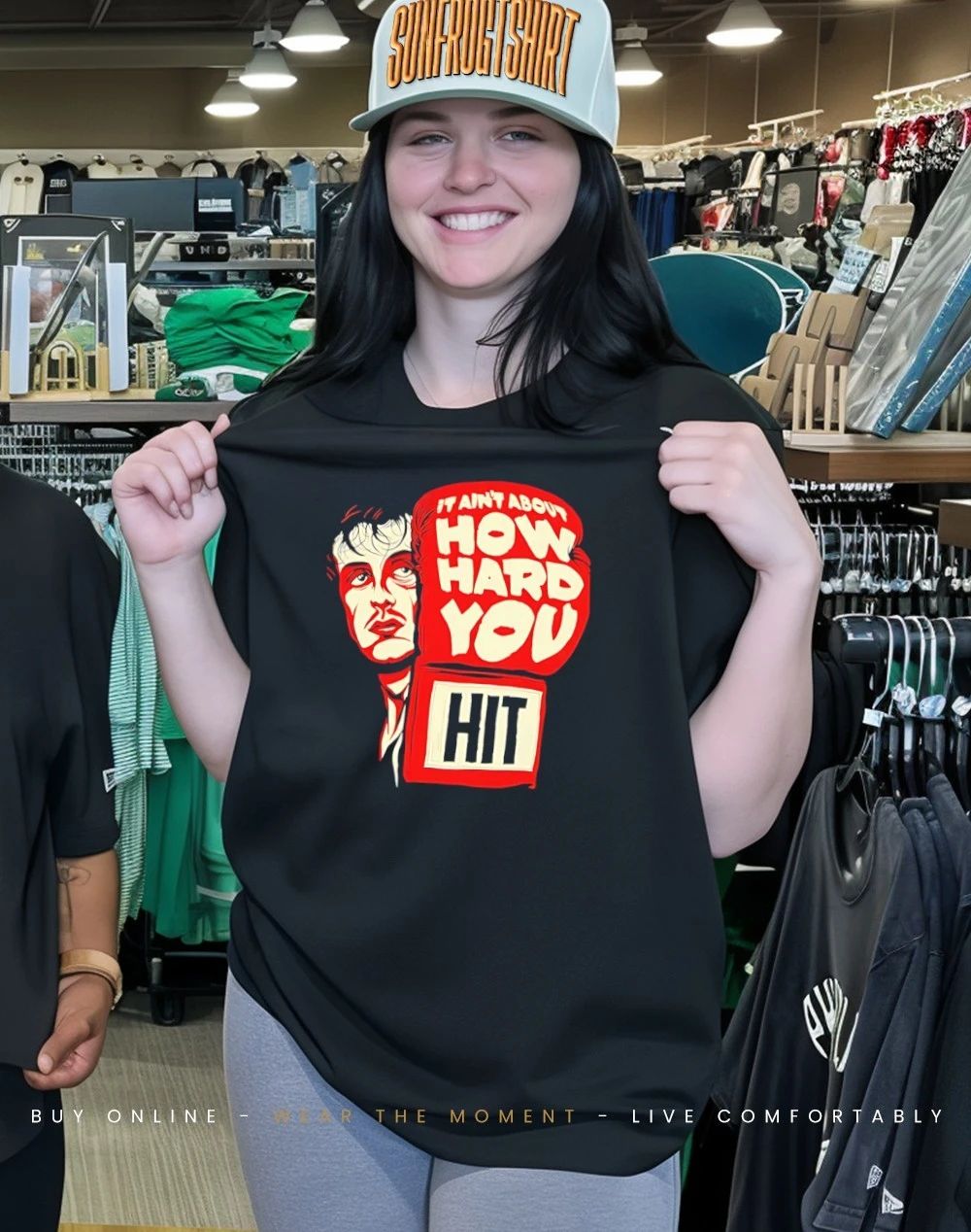 It ain’t about how hard you cartoon shirt