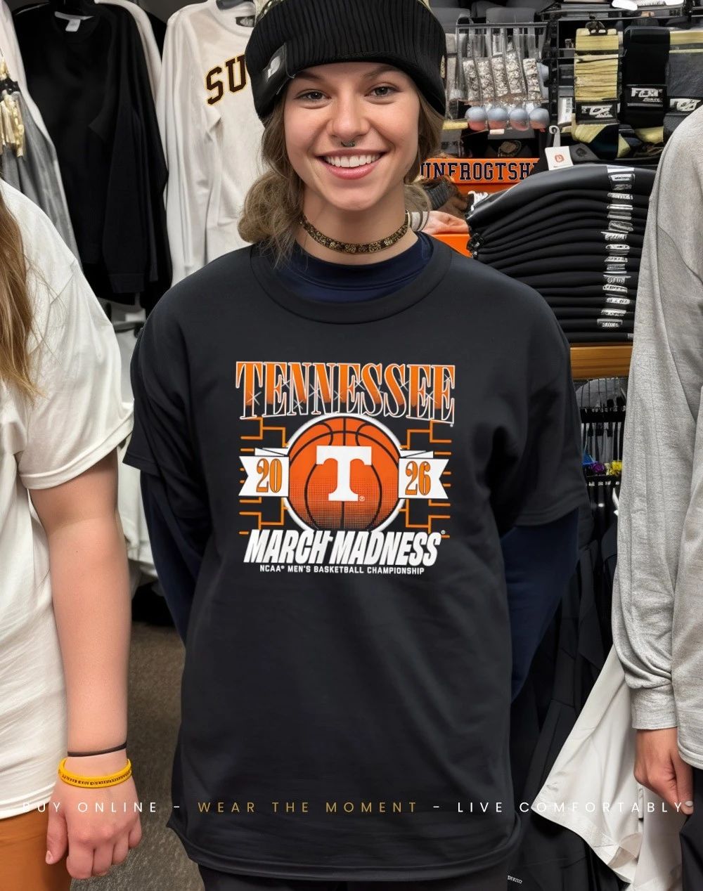 Tennessee Volunteers MBB 2026 March Madness logo shirt