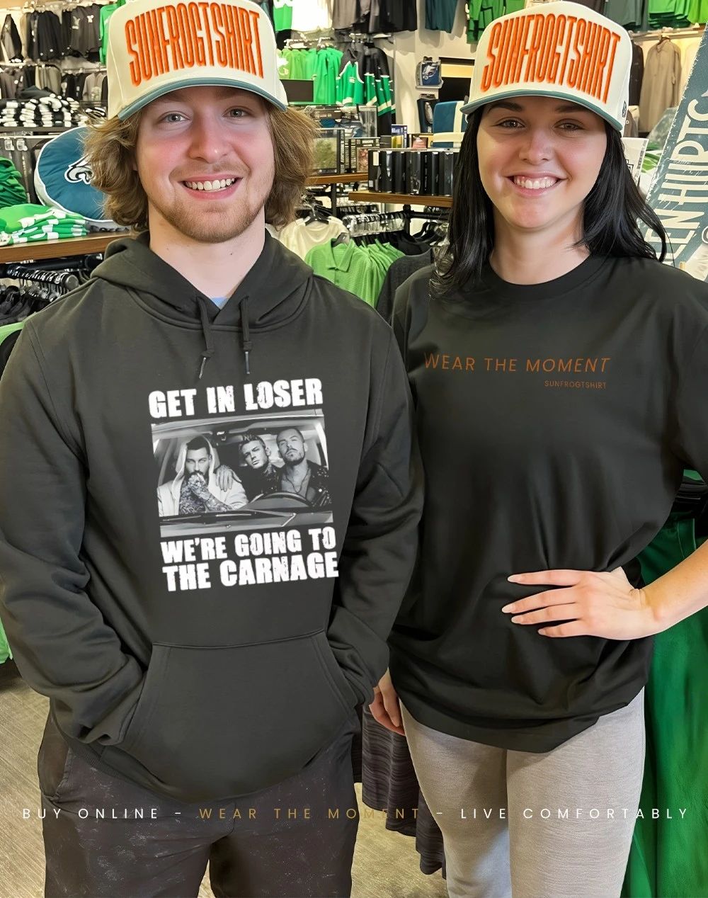 Get in loser we’re going to the carnage spade brothers shirt