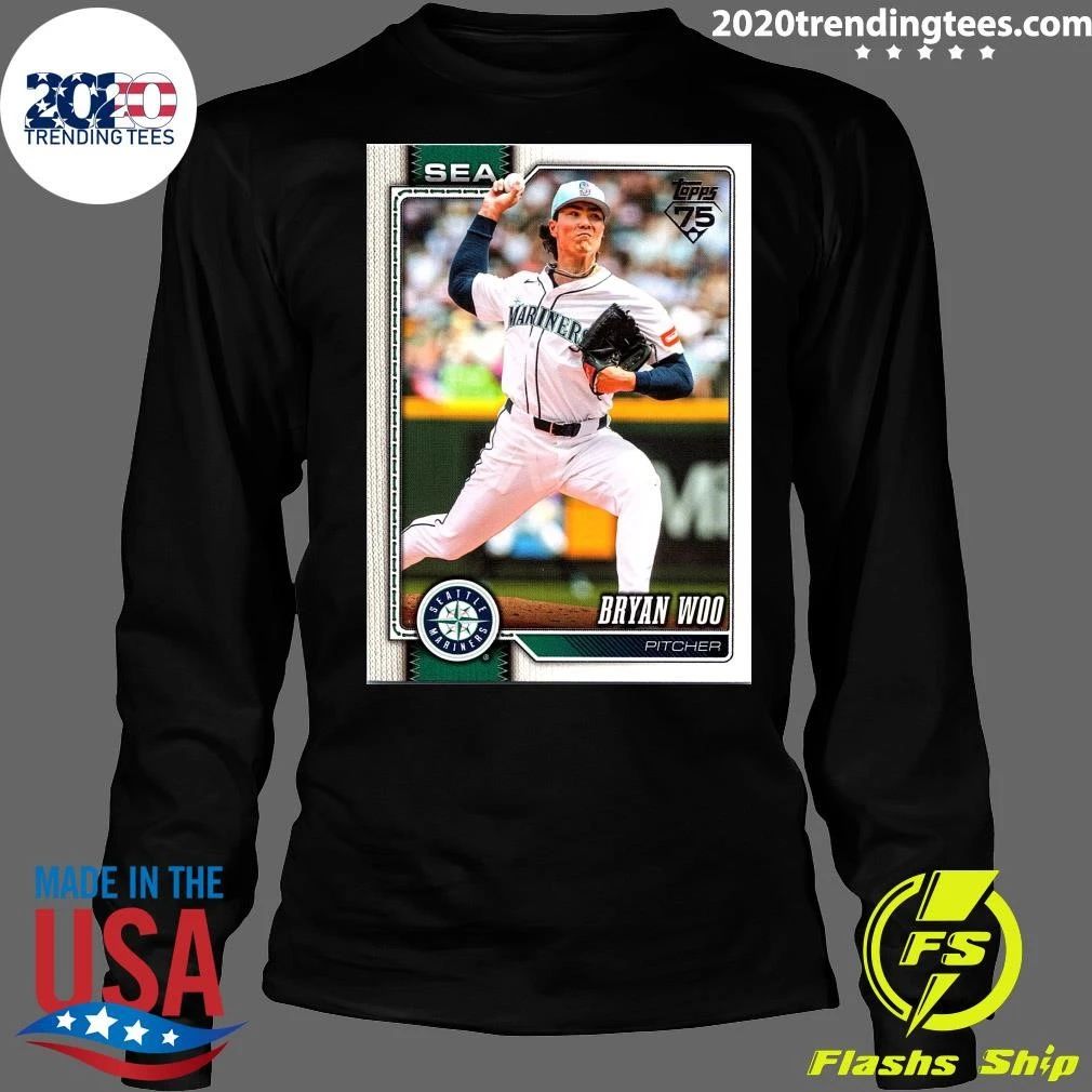 2026 Topps Black Sandglitter #62 Bryan Woo Shirt