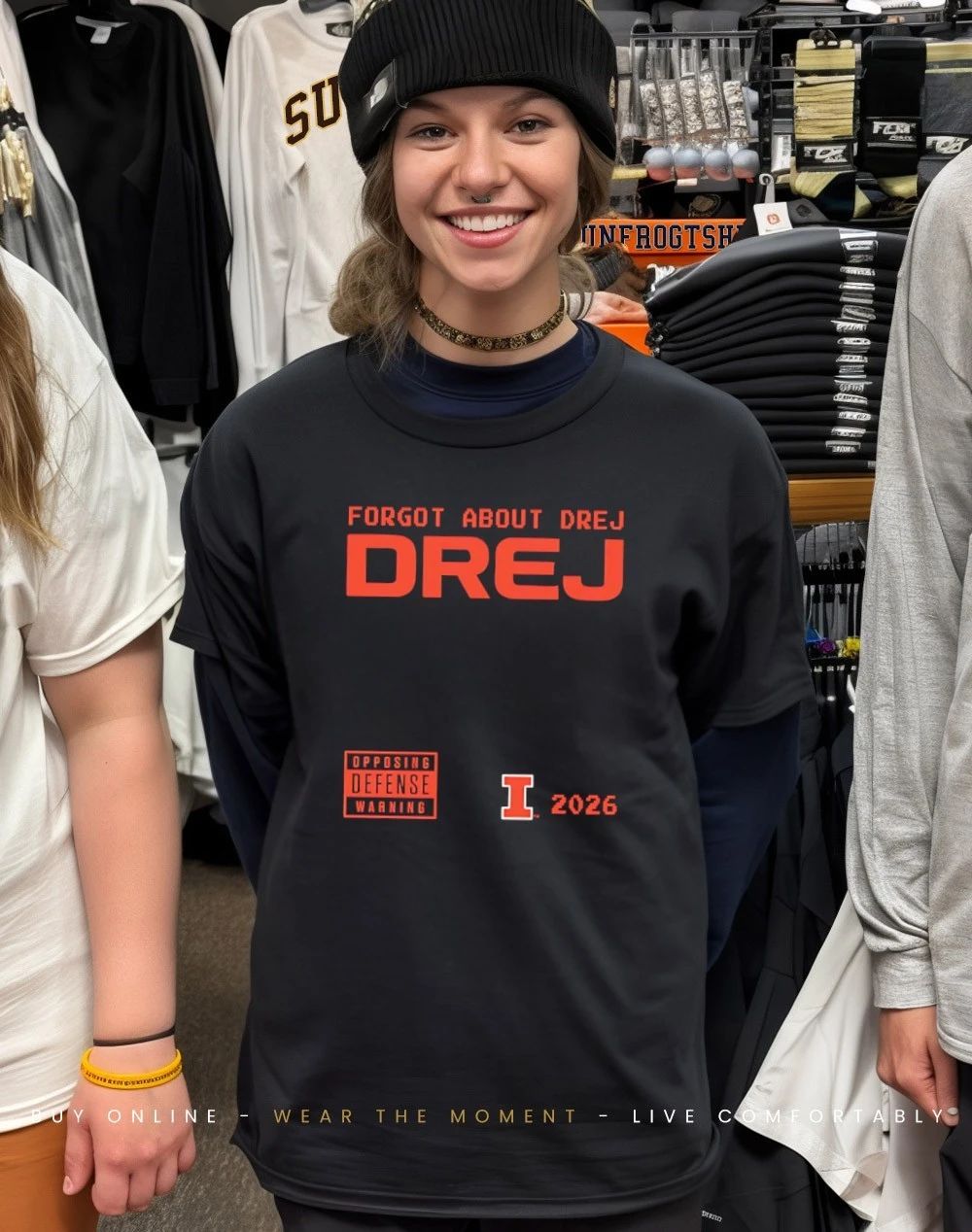 Andrej Stojakovic Illinois Fighting Illini Forgot About Drej shirt