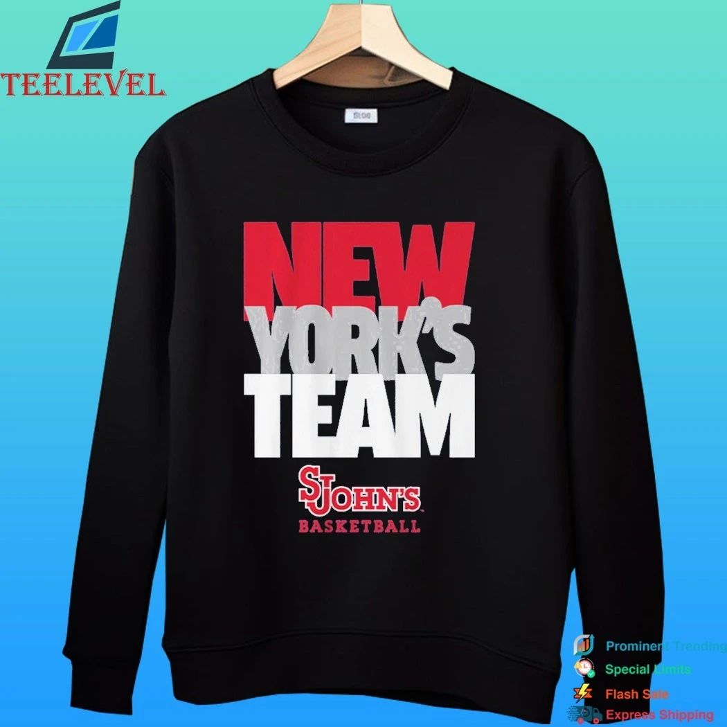 St. John’s Basketball New York’s Team Text Stack Shirt