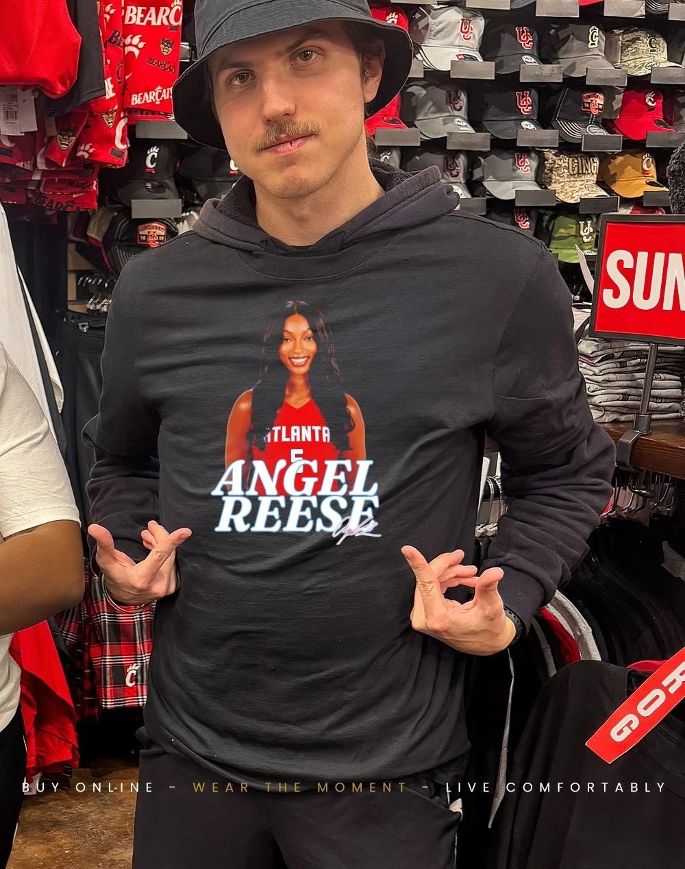 Angel Reese Atlanta Dream signature graphic shirt