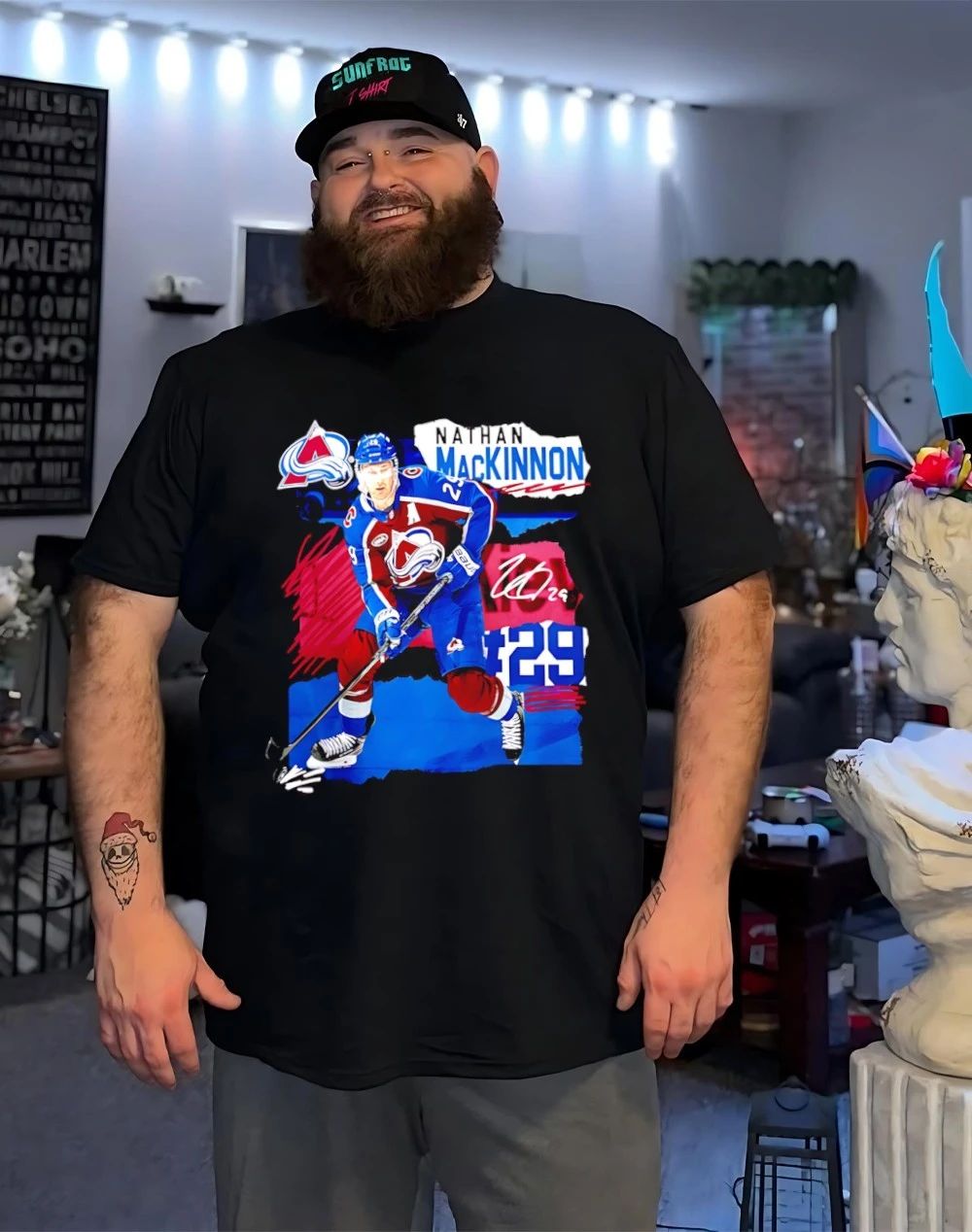 Nathan MacKinnon Colorado Avalanche Fresh Ice shirt